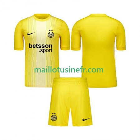 Maillot de Foot Inter Milan Extérieur Gardien 2025-26 - Enfant